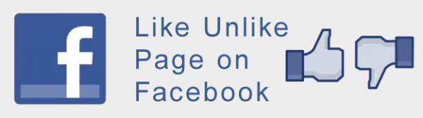 facebook page like unlike