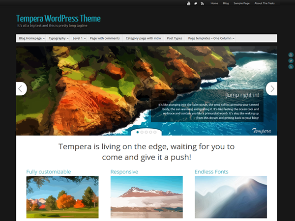 Tempera WordPress Themes