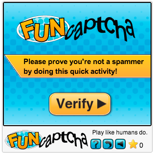 FunCaptcha  game CAPTCHA Plugin for wordpress