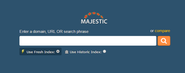majestic backlink checker and seo tools