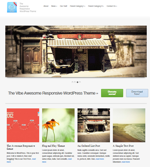 vflex free wordpress theme