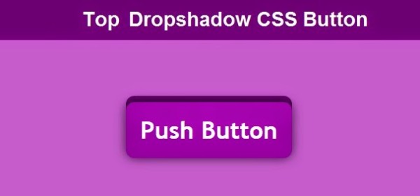 top dropshadow 3d css button