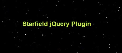 Starfield jquery animation plugin