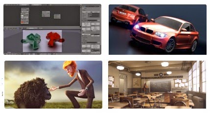 blendar 3d modeling and animation software