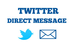twitter direct message