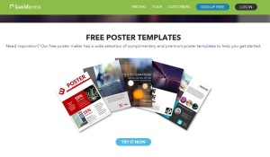 lucidpress poster maker online tool