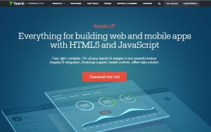 kendo-ui HTML5 framework