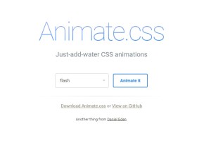 Animate -css animation library for designer