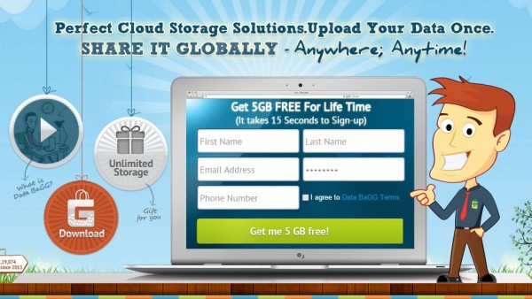 databagg - perfect online cloud storage solution