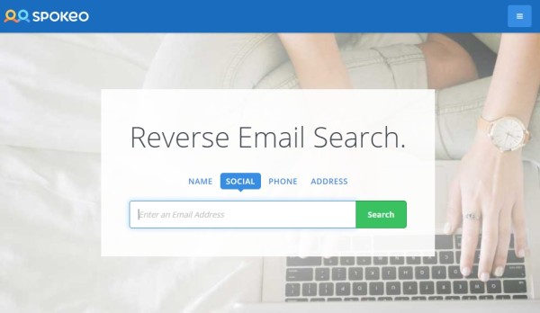 spokeo find email address by name or social email