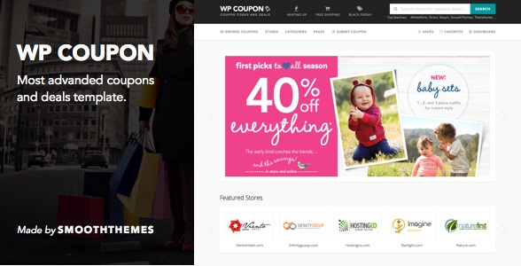 WP Coupon - Discount Coupon & Deal Website Template