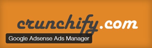 Google Adsense Ads Manager wordpress plugin