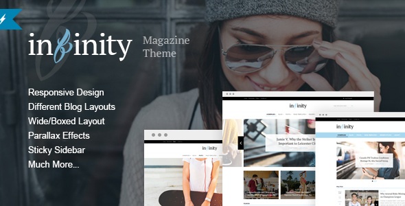 Infinity - Your Lifestyle News WordPressTheme