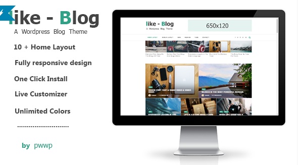 Like Blog - A WordPress Blog Theme