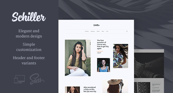 Schiller – Personal Blog Premium WordPress Theme