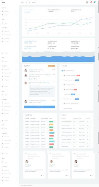 Rexy - Admin Dashboard Template