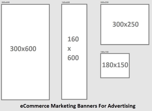 eCommerce Marketing Banners for business adversting