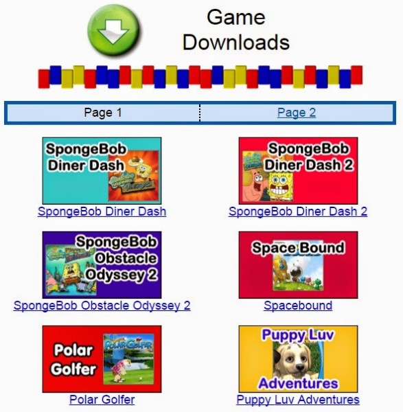 primarygames.com  kids free game download website