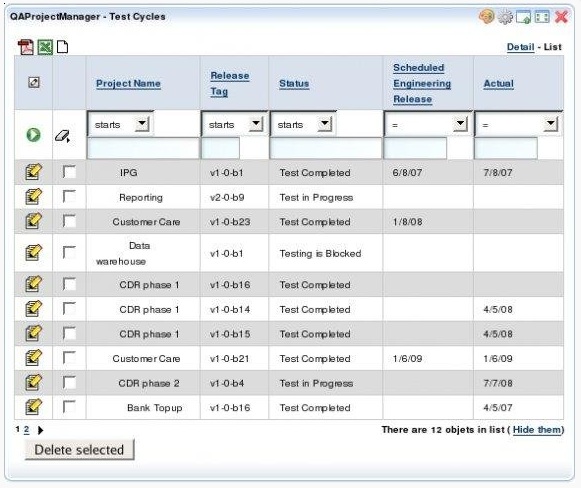 qamanager open source software testing tools