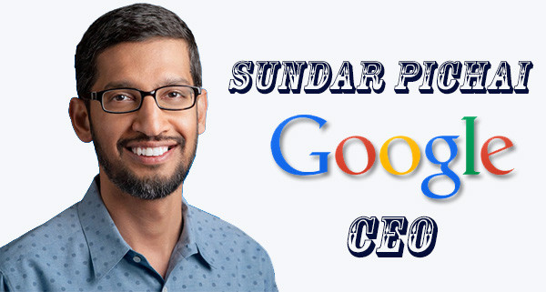 Sundar Pichai ceo of google