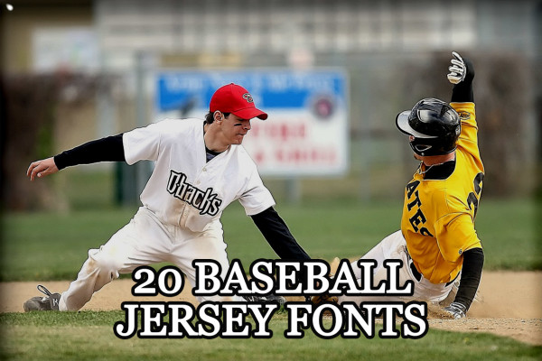 baseball jersey fonts may like web designer