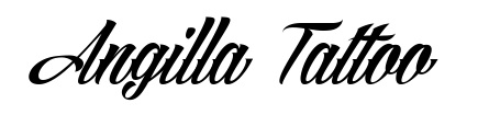 Angilla Tattoo Font