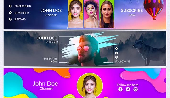 Best Templates For Youtube Channel Art