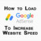 increase website speed by loading Google ads after page loads