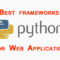 best 5 Python frameworks for better coding experience